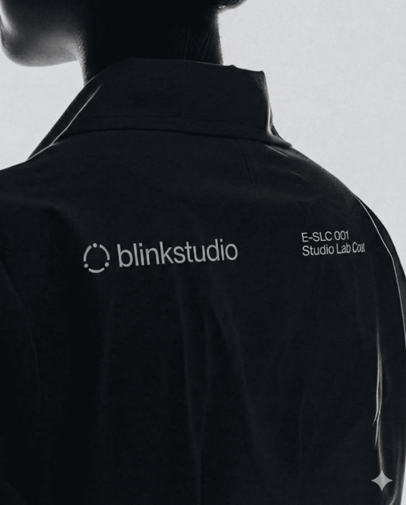 Studio Lab Coat Branding